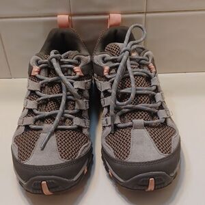 Merrell Chunky Walking Hiking Leather  Sneakers Sz6